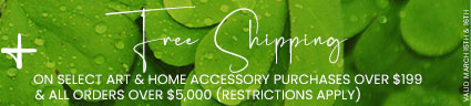 Free Shipping on select purchases*