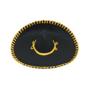 Black & GoldJaripeo Sombrero