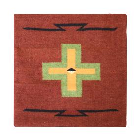 Wool Throw Pillow:Zapotec Design PMC-2